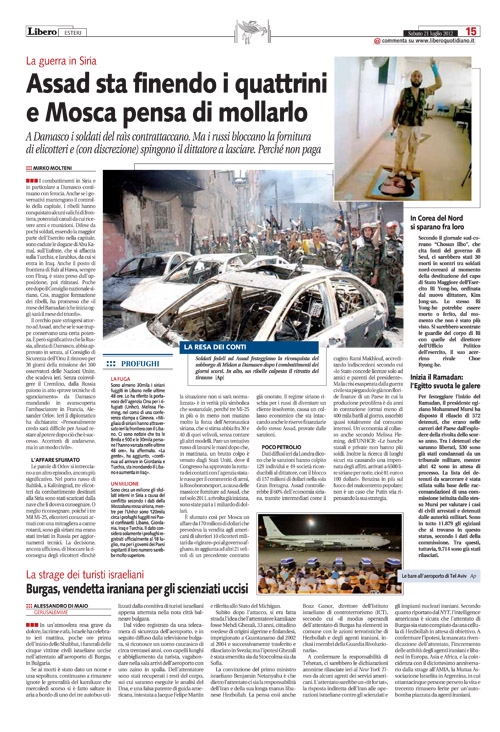 Burgas, vendetta iraniana per gli scienziati uccisi